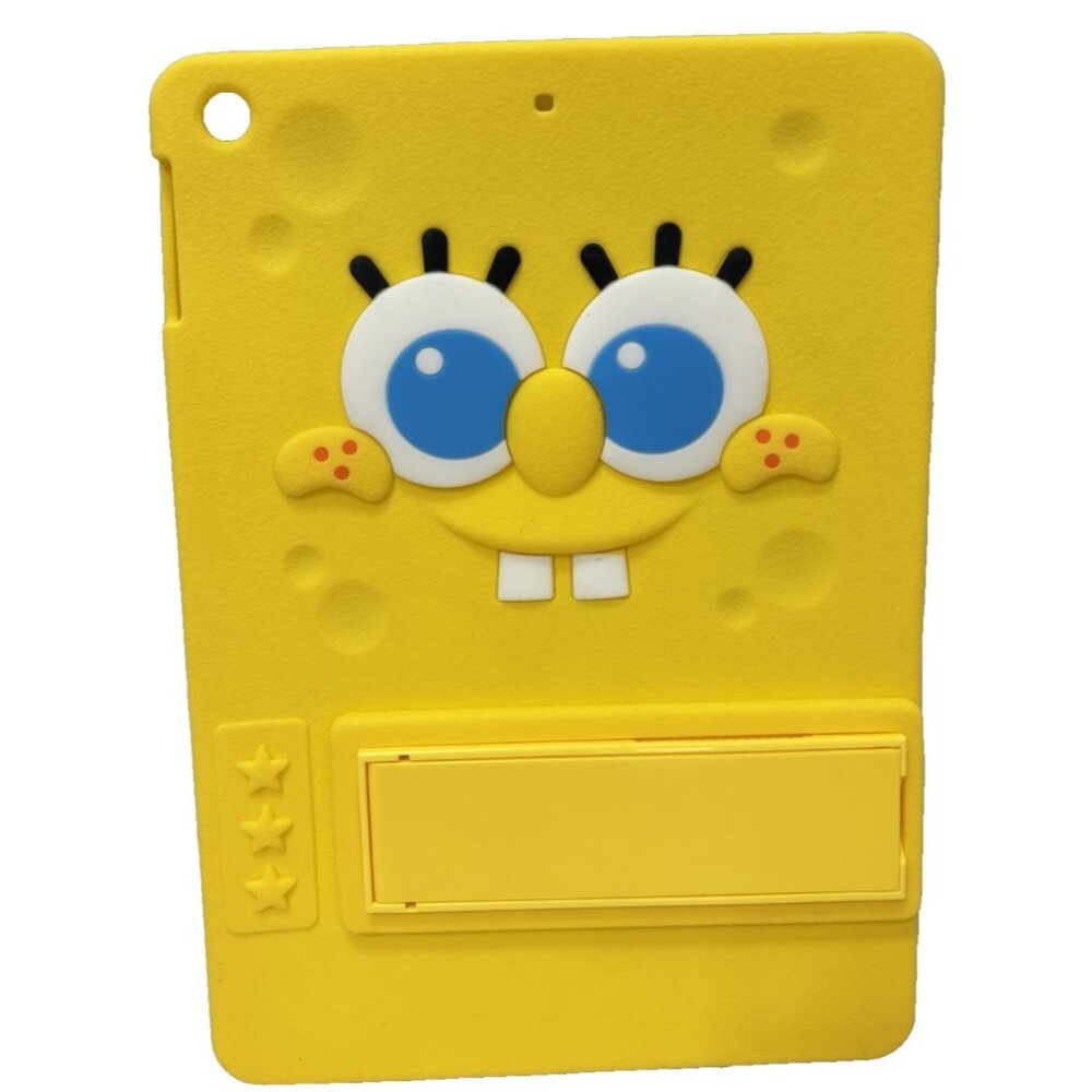 SpongeBob SquarePants Silicone iPad Case Shockproof with Kickstand 9.7" iPad